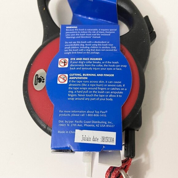Top Paw 10 Ft Retractable Dog Leash Size XS X Small - Picture 7 of 15